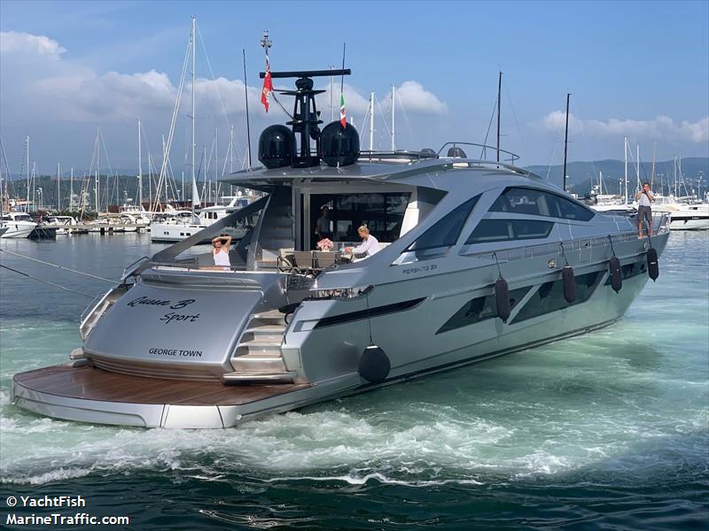 queen b sport (Pleasure craft) - IMO , MMSI 319194400, Call Sign ZGKS5 under the flag of Cayman Islands