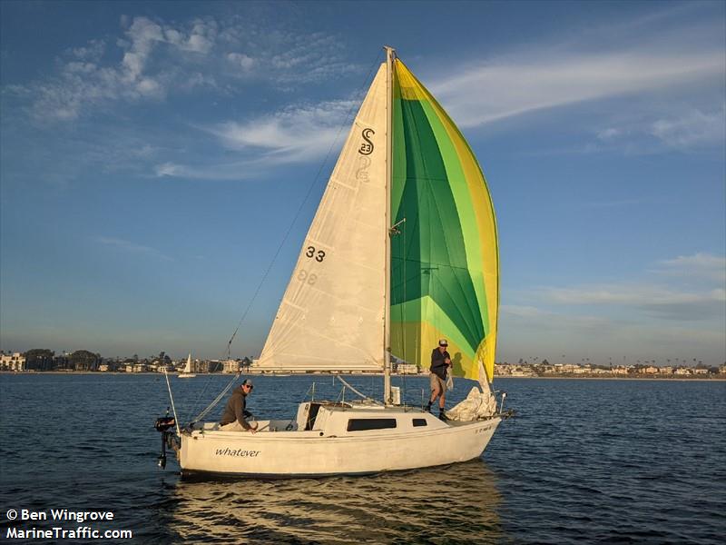 whatever (Sailing vessel) - IMO , MMSI 338306341 under the flag of USA