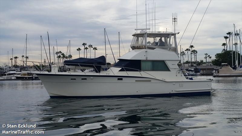 hooker (Pleasure craft) - IMO , MMSI 366823250, Call Sign WDA5733 under the flag of United States (USA)