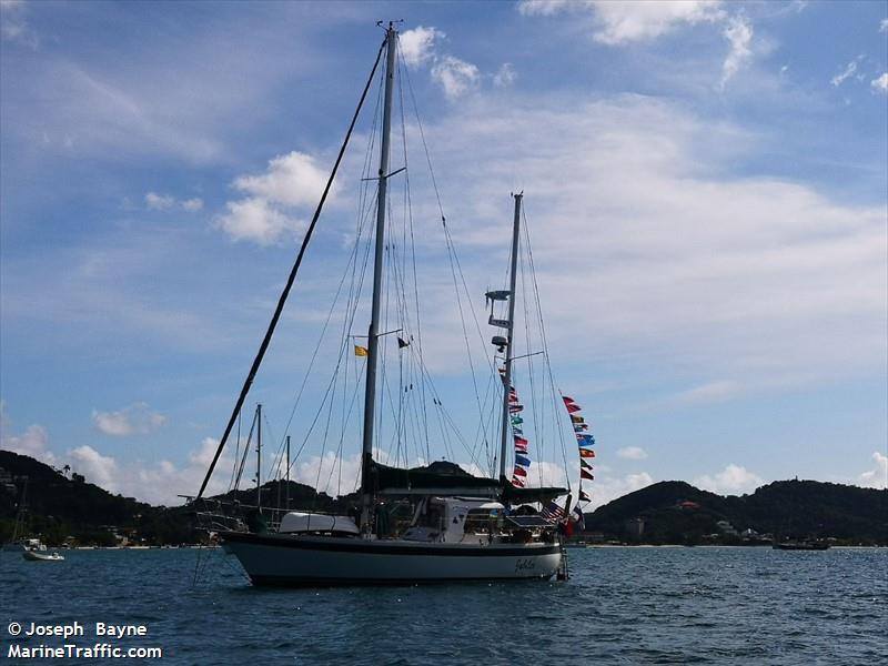 jubilee (Sailing vessel) - IMO , MMSI 366907070, Call Sign WDB5206 under the flag of United States (USA)
