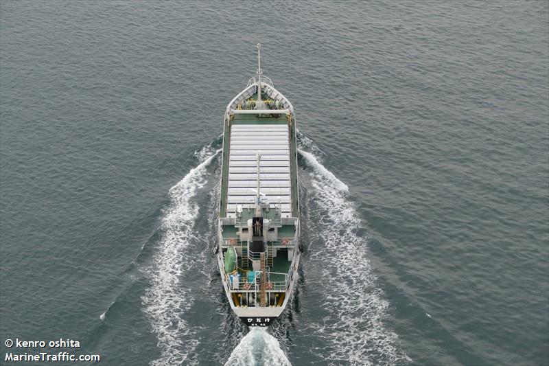 hidake (Cargo ship) - IMO , MMSI 431501671, Call Sign JL6662 under the flag of Japan
