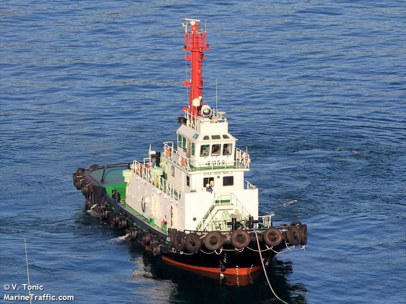 dae jin no.5 (-) - IMO , MMSI 440108150, Call Sign 309 under the flag of Korea