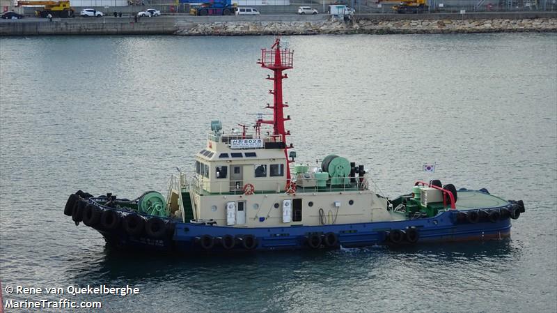 sunjin no.802 (Tug) - IMO , MMSI 440134260 under the flag of Korea