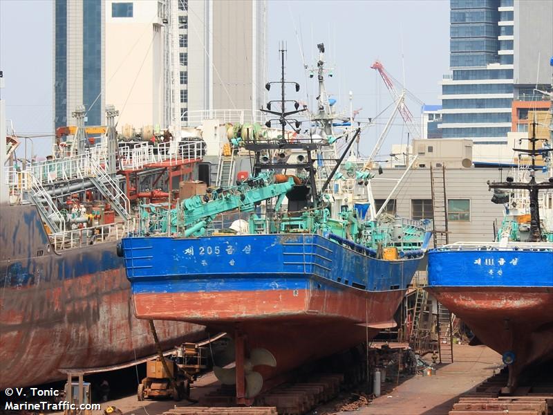no.205 keum sung (Fishing vessel) - IMO , MMSI 440191220, Call Sign 395KESU under the flag of Korea