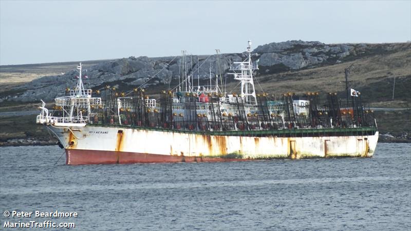 101haerang (Fishing Vessel) - IMO 8827882, MMSI 441879000, Call Sign 6KCB9 under the flag of Korea