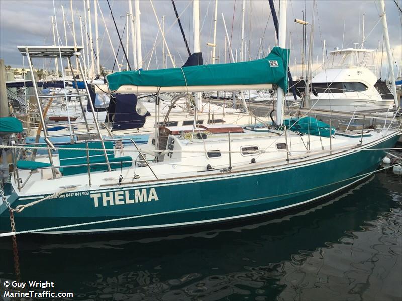 thelma (Sailing vessel) - IMO , MMSI 503003620, Call Sign FG1951 under the flag of Australia