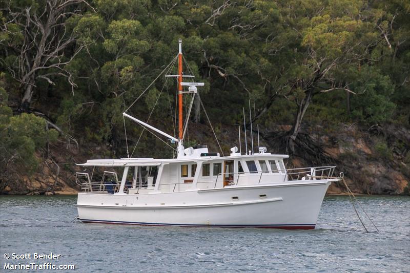 saumarez (Pleasure craft) - IMO , MMSI 503080280, Call Sign FJ843Q under the flag of Australia