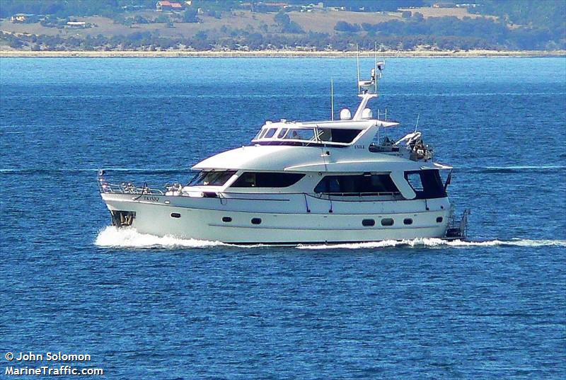 exile (Pleasure craft) - IMO , MMSI 503622400, Call Sign TK152Q under the flag of Australia