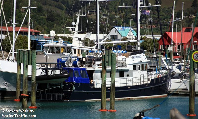 mv strannik (Pleasure craft) - IMO , MMSI 518100557, Call Sign E5U3471 under the flag of Cook Islands