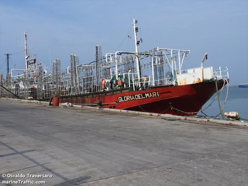 gloria del mar i (Fishing Vessel) - IMO 7410292, MMSI 701000867, Call Sign LW2885 under the flag of Argentina