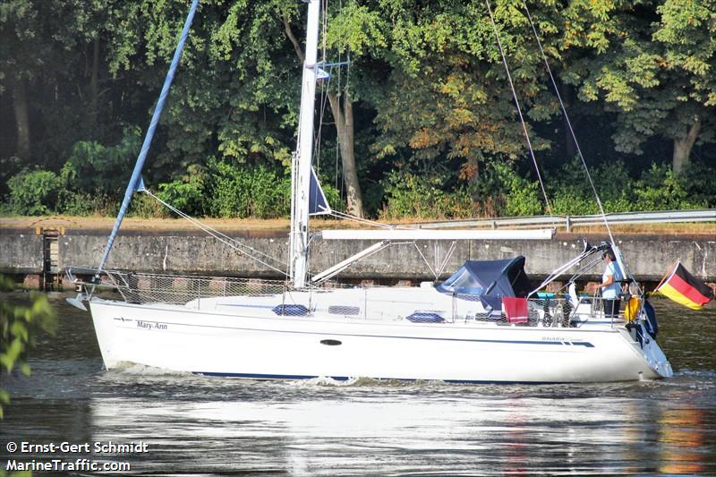 mary-ann (Pleasure craft) - IMO , MMSI 211196400, Call Sign DA6071 under the flag of Germany