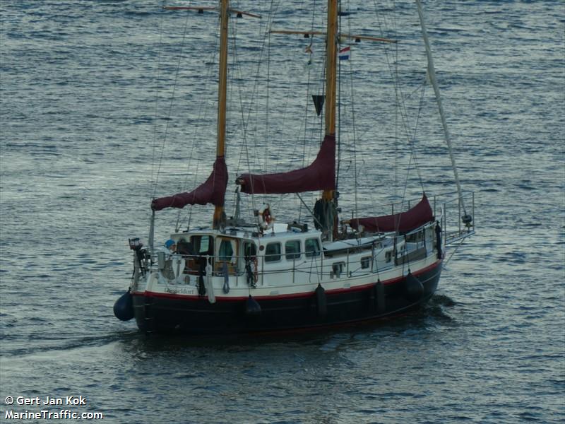 maegd (Sailing vessel) - IMO , MMSI 211478100, Call Sign DLSI under the flag of Germany