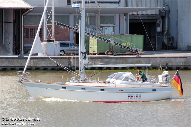 sv relax (Sailing vessel) - IMO , MMSI 211619710, Call Sign DITR2 under the flag of Germany