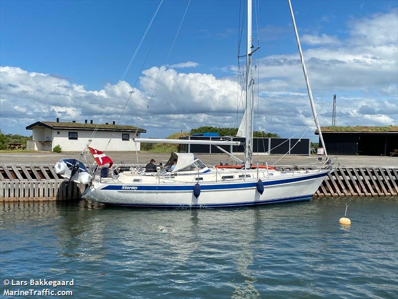 stormy (Pleasure craft) - IMO , MMSI 219000391, Call Sign XP6712 under the flag of Denmark
