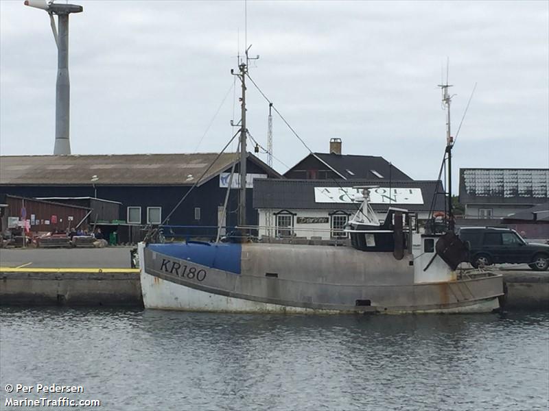 capricorn kr180 (Fishing vessel) - IMO , MMSI 219007781, Call Sign  XP2654 under the flag of Denmark