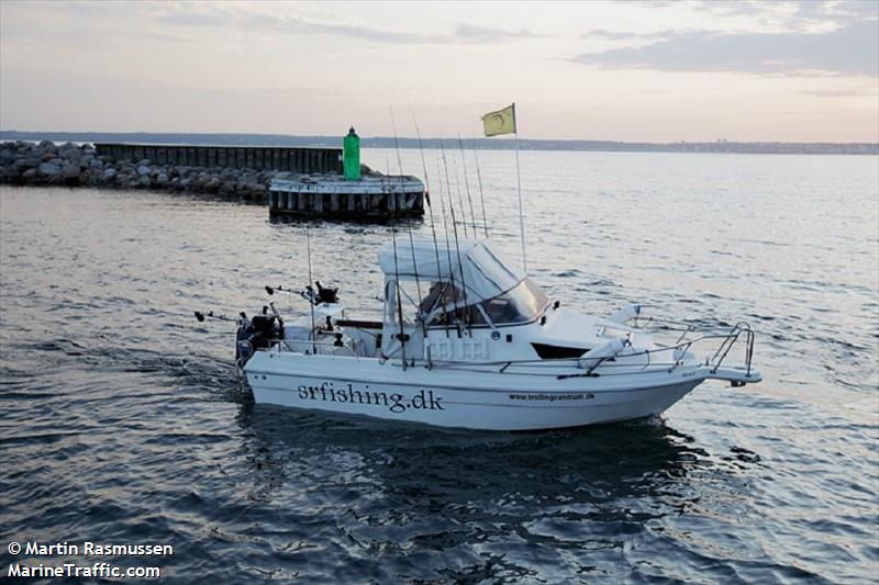 srfishing.dk (Pleasure craft) - IMO , MMSI 219020237, Call Sign XPE6649 under the flag of Denmark
