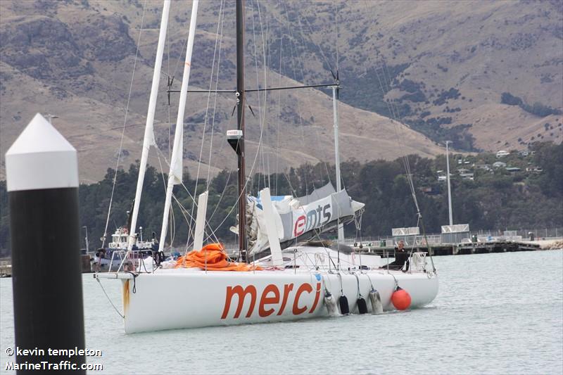 merci vendee globe (Sailing vessel) - IMO , MMSI 227417050, Call Sign FAD6675 under the flag of France