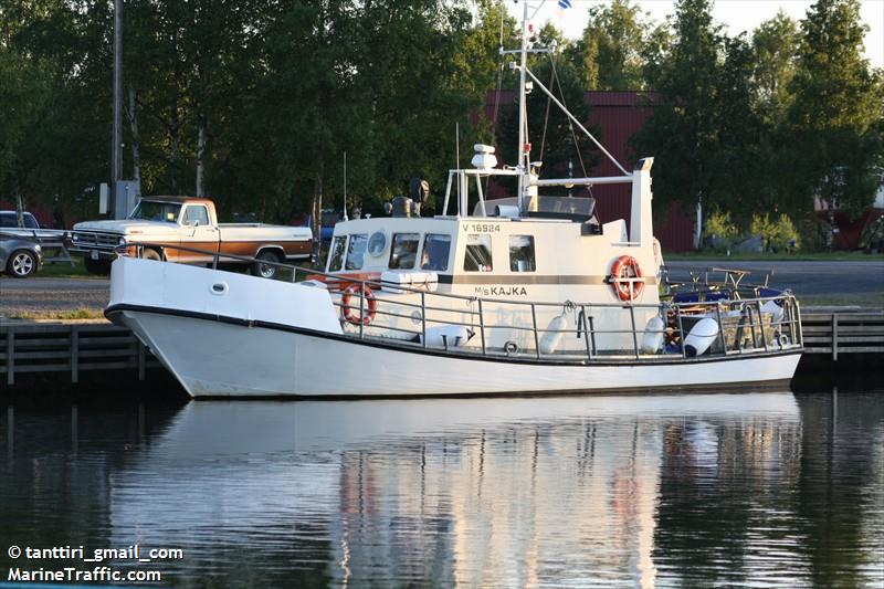 kajka (Pleasure craft) - IMO , MMSI 230023550, Call Sign KAJKA under the flag of Finland