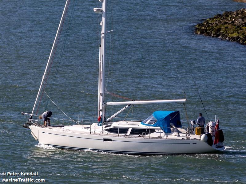 sundancer of chi (Sailing vessel) - IMO , MMSI 232008952, Call Sign MWXF7 under the flag of United Kingdom (UK)