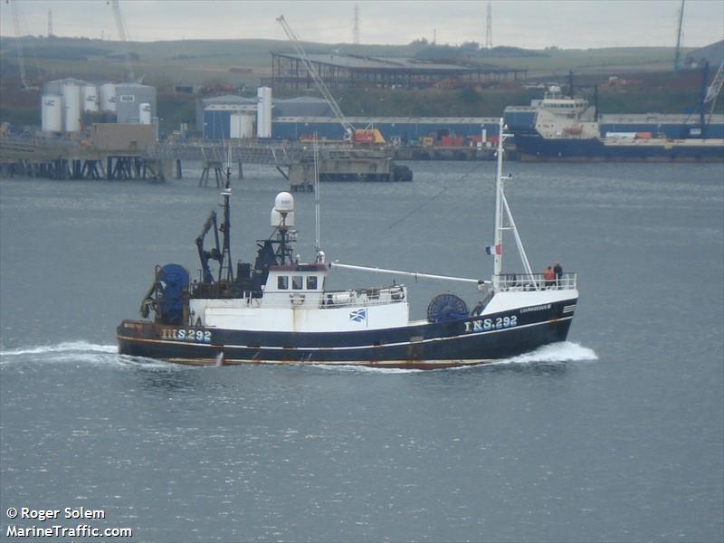 gv courageous h292 (Fishing Vessel) - IMO 7912719, MMSI 233282000, Call Sign MAPF2 under the flag of United Kingdom (UK)