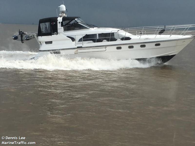 liberty (Pleasure craft) - IMO , MMSI 235029527, Call Sign MLEL4 under the flag of United Kingdom (UK)