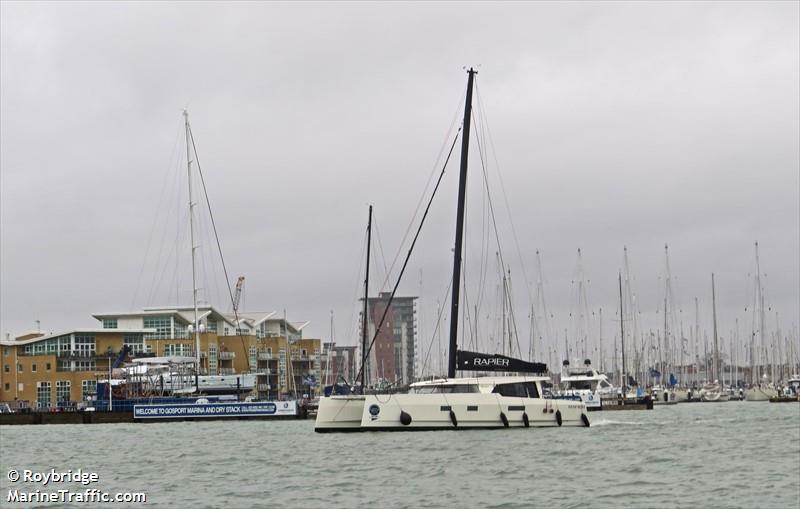 blue wonder (Sailing vessel) - IMO , MMSI 235106457, Call Sign 2HTG4 under the flag of United Kingdom (UK)