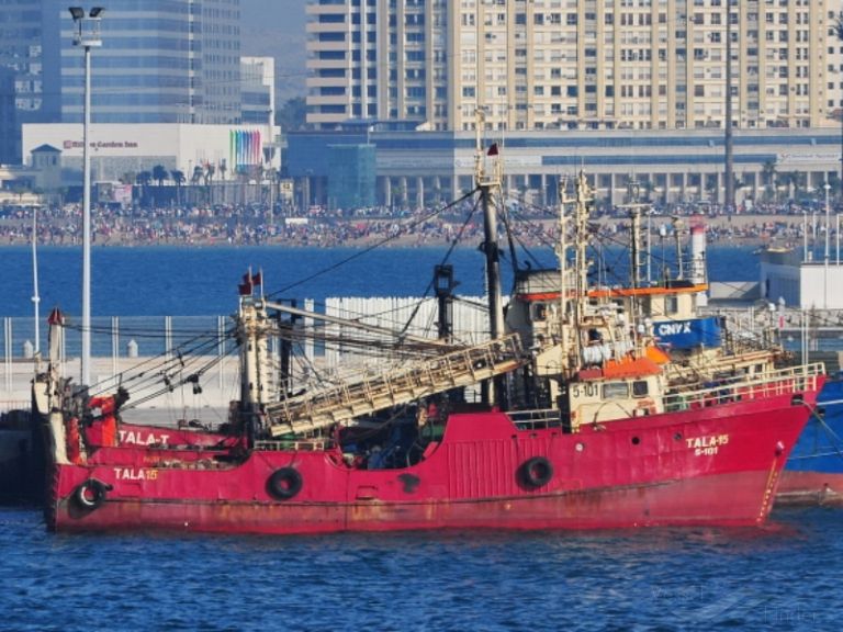 tala-15 (Fishing Vessel) - IMO 8828305, MMSI 242065100, Call Sign CNA2270 under the flag of Morocco