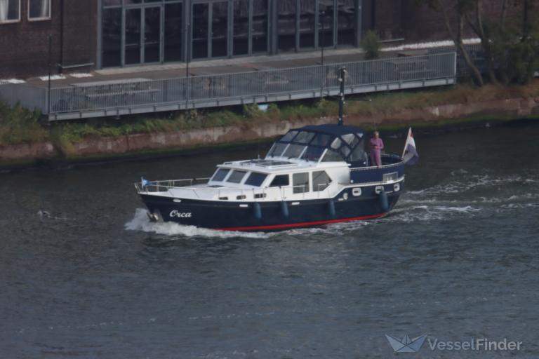 orca (Pleasure craft) - IMO , MMSI 244030976, Call Sign PI8956 under the flag of Netherlands