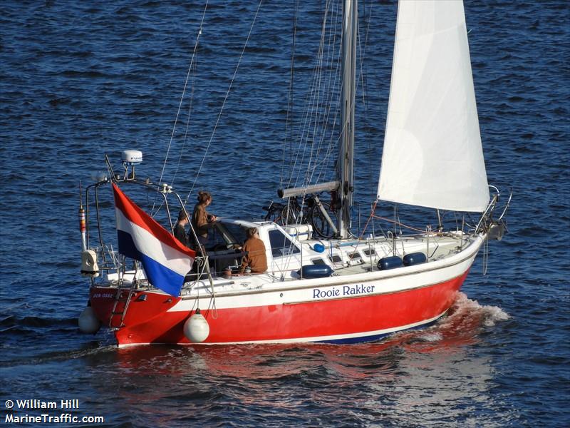 sy rooie rakker (Pleasure craft) - IMO , MMSI 244050848, Call Sign PG5798 under the flag of Netherlands