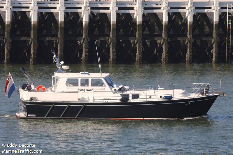 flying swan (Pleasure craft) - IMO , MMSI 244061136, Call Sign PH9075 under the flag of Netherlands