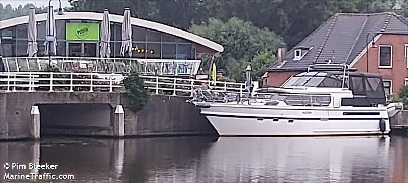 alegria (Pleasure craft) - IMO , MMSI 244235667, Call Sign PG9759 under the flag of Netherlands