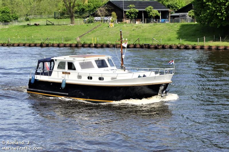 meltemi (Pleasure craft) - IMO , MMSI 244615493, Call Sign PI7590 under the flag of Netherlands