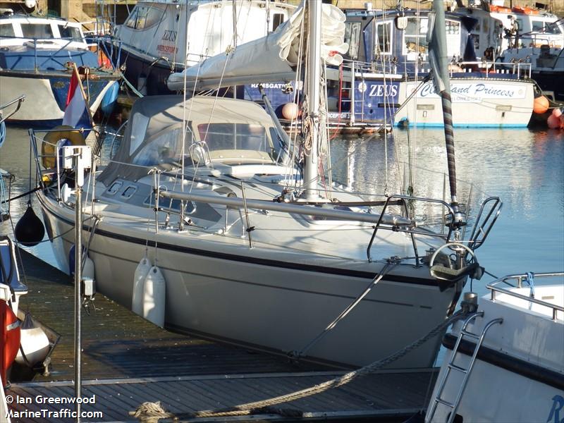 dehlight (Sailing vessel) - IMO , MMSI 244770958, Call Sign PA2523 under the flag of Netherlands