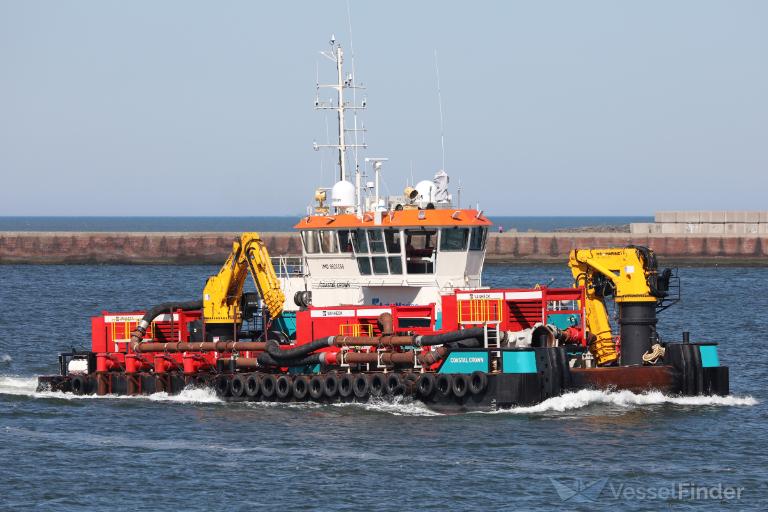 coastal crown (Work/Repair Vessel) - IMO 9920356, MMSI 244820223, Call Sign PDVW under the flag of Netherlands