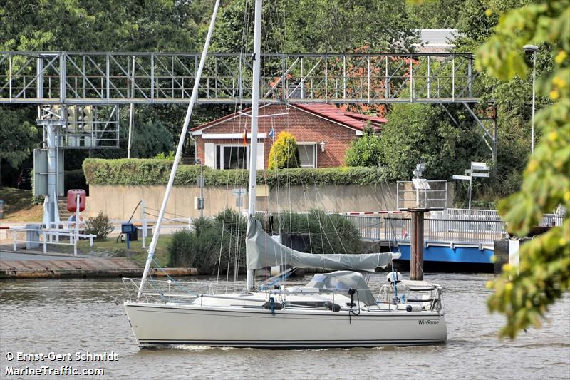 winsome (Sailing vessel) - IMO , MMSI 244900066, Call Sign PC 9644 under the flag of Netherlands