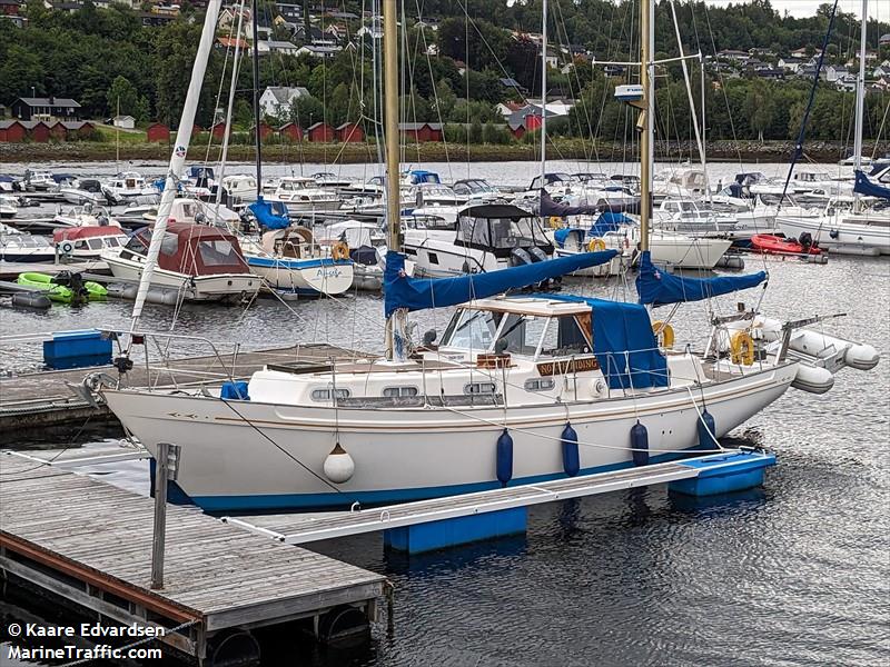north riding (Sailing vessel) - IMO , MMSI 258156370, Call Sign LI5891 under the flag of Norway