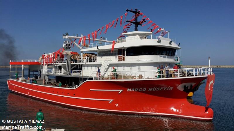 margo huseyin (Fishing Vessel) - IMO , MMSI 271073245 under the flag of Turkey