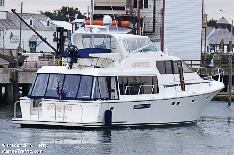 adventure (Pleasure craft) - IMO , MMSI 367407630, Call Sign WDE8625 under the flag of United States (USA)