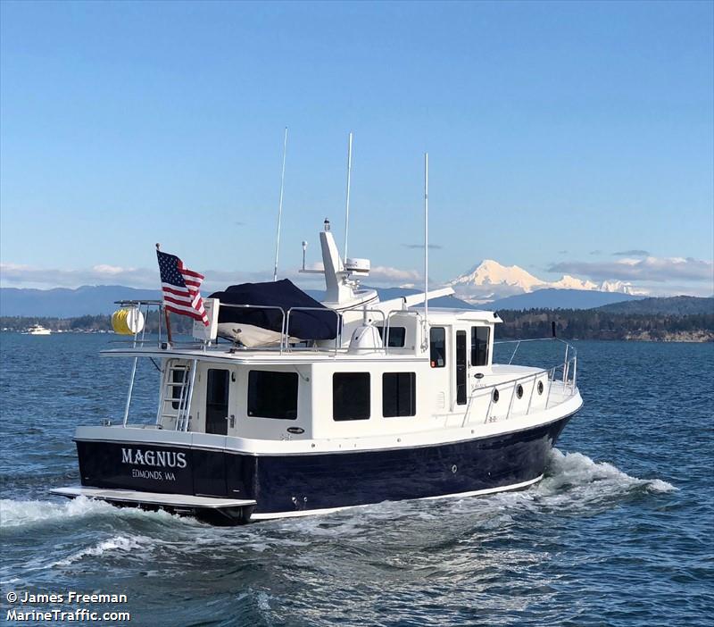 magnus (Pleasure craft) - IMO , MMSI 367498480, Call Sign WDF8779 under the flag of United States (USA)