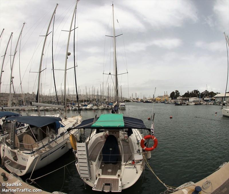 keshet-yam (Sailing vessel) - IMO , MMSI 428328000 under the flag of Israel