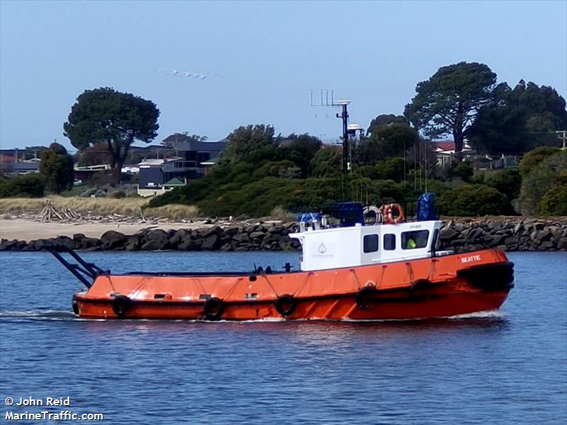 beattie (Tug) - IMO , MMSI 503063970 under the flag of Australia
