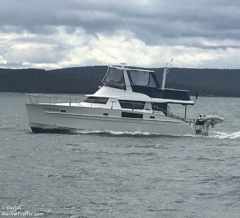 vivacious (Pleasure craft) - IMO , MMSI 503490800, Call Sign 859112 under the flag of Australia