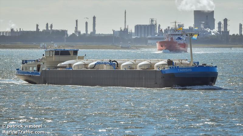 tarsis (Tanker) - IMO , MMSI 205442290, Call Sign OT4422 under the flag of Belgium