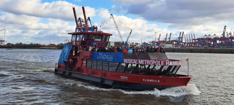 elbmeile (Passenger ship) - IMO , MMSI 211437290, Call Sign DH2272 under the flag of Germany