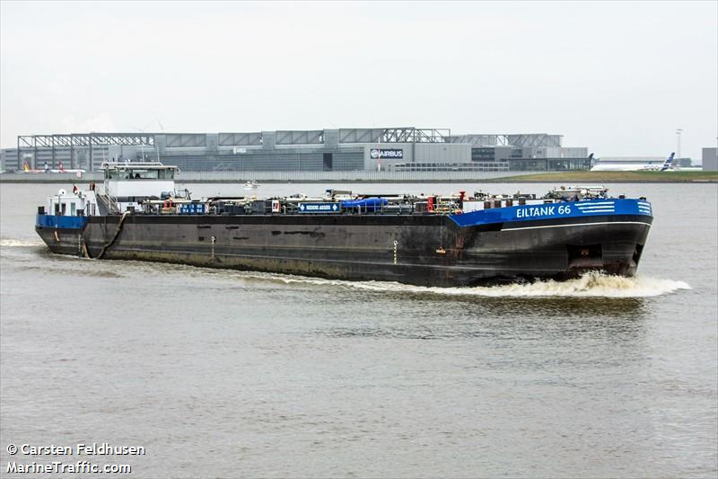 eiltank 66 (Tanker (HAZ-C)) - IMO , MMSI 211551260, Call Sign DC3028 under the flag of Germany