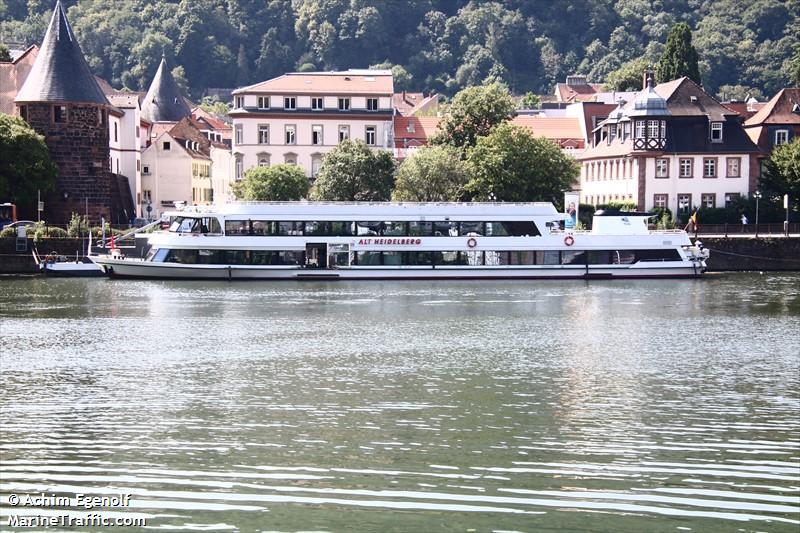 alt heidelberg (Passenger ship) - IMO , MMSI 211587830, Call Sign DC3020 under the flag of Germany