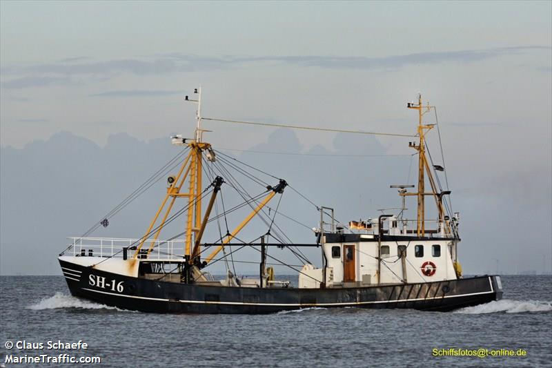 marie louise sh-16 (Fishing vessel) - IMO , MMSI 211588480, Call Sign DIWD under the flag of Germany