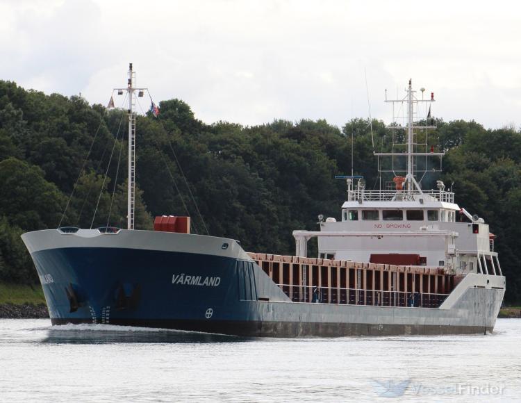 vaermland (General Cargo Ship) - IMO 9196254, MMSI 218797000, Call Sign DFXF under the flag of Germany