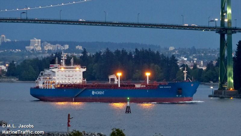 laperouse (Chemical/Oil Products Tanker) - IMO 9448712, MMSI 219289000 under the flag of Denmark