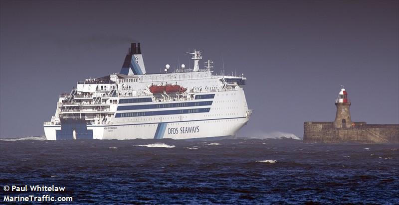 king seaways (Passenger/Ro-Ro Cargo Ship) - IMO 8502406, MMSI 220449000, Call Sign OVOL2 under the flag of Denmark
